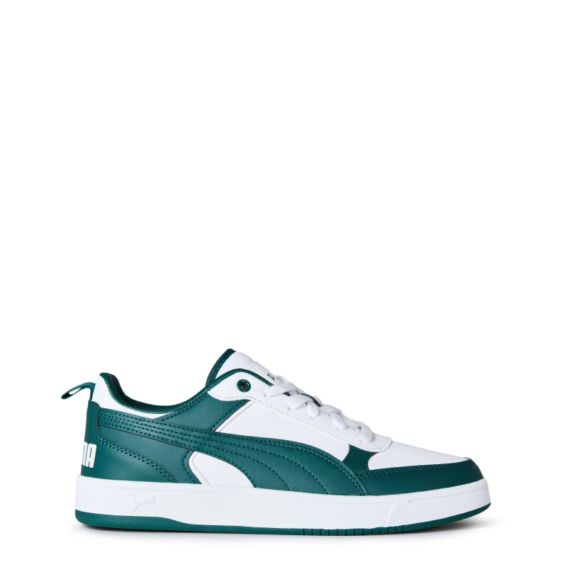 Image of Puma Dribble Court Trainers Unisex Adults Court Trainers 6 (39) White 11116227260