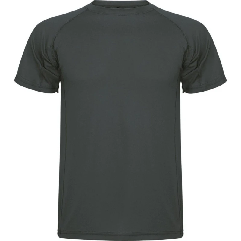 Image of ROLY Montecarlo Sports T-Shirt in Jet Black Size: 4 Years Jet Black Unisex 4 Years