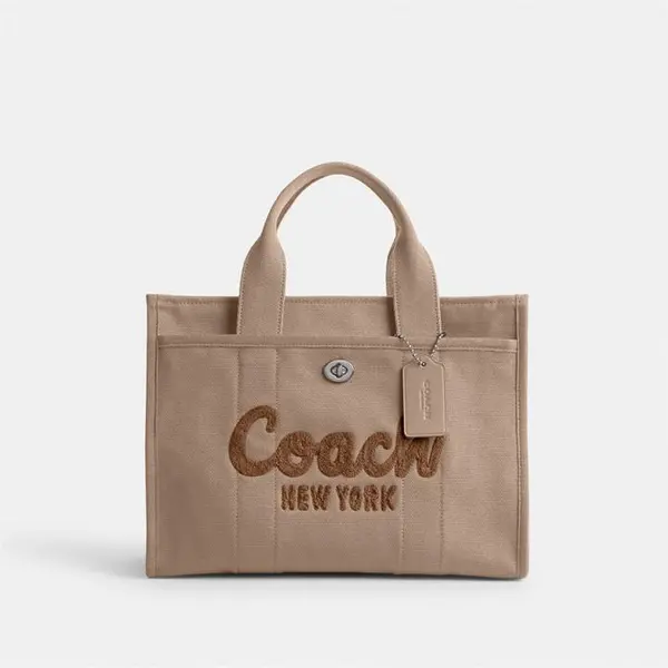 Image of Coach Cargo Large Tote Bag One Size Pink 73873306000