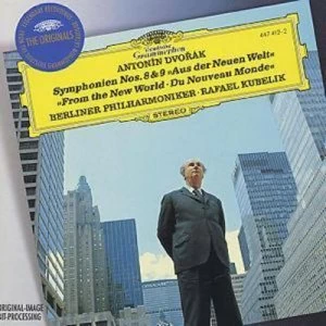 Image of Symphonies Nos 8 & 9 by Antonin Dvorak CD Album