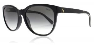 image of Polo PH4117 Sunglasses Shiny Black 500111 56mm