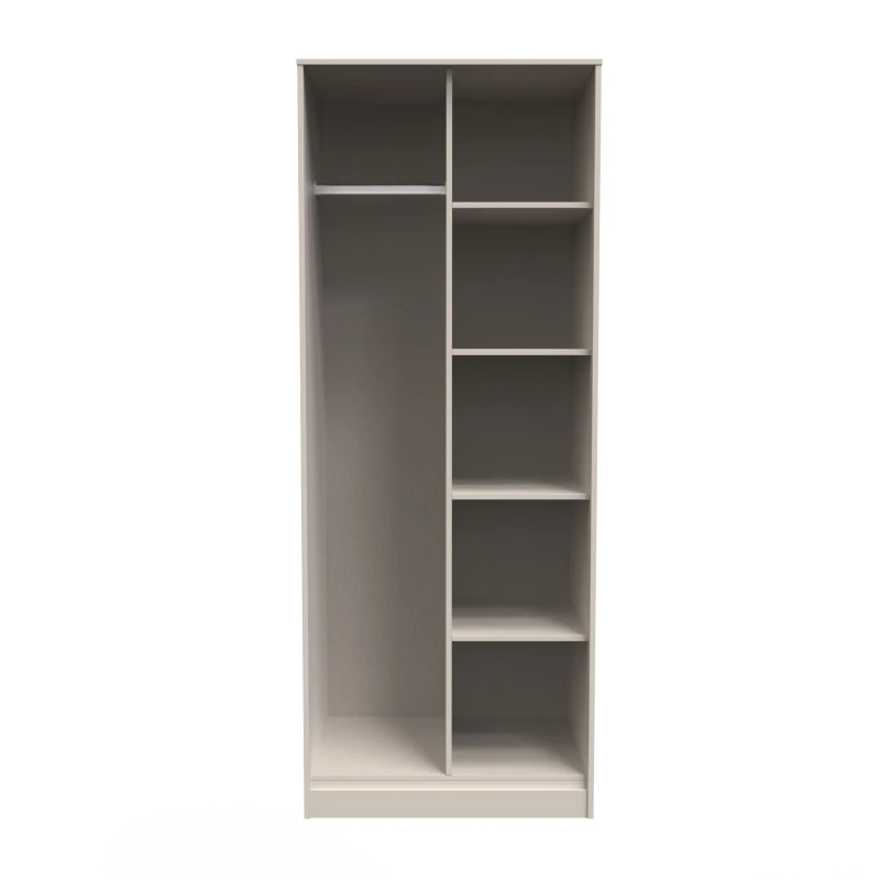 Image of Toledo Open Wardrobe In Kashmir Matt (Ready Assembled)