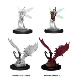 Image of WizKids D&D Nolzur's Marvelous Miniatures Sprite & Pseudodragon