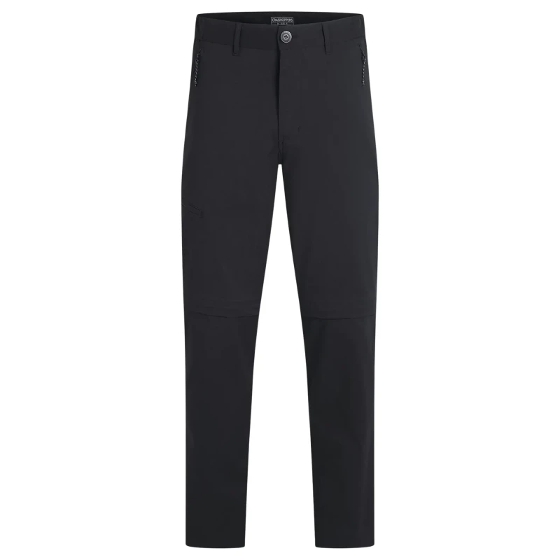 Image of Womens convertible trousers Craghoppers Kiwi Pro III Noir Female 36 Tall
