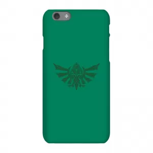 image of Nintendo The Legend Of Zelda Tribal Hyrule Crest Phone Case - iPhone 6S - Snap Case - Gloss