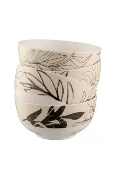 image of 'Minimal Flora' Bowls Set of 4