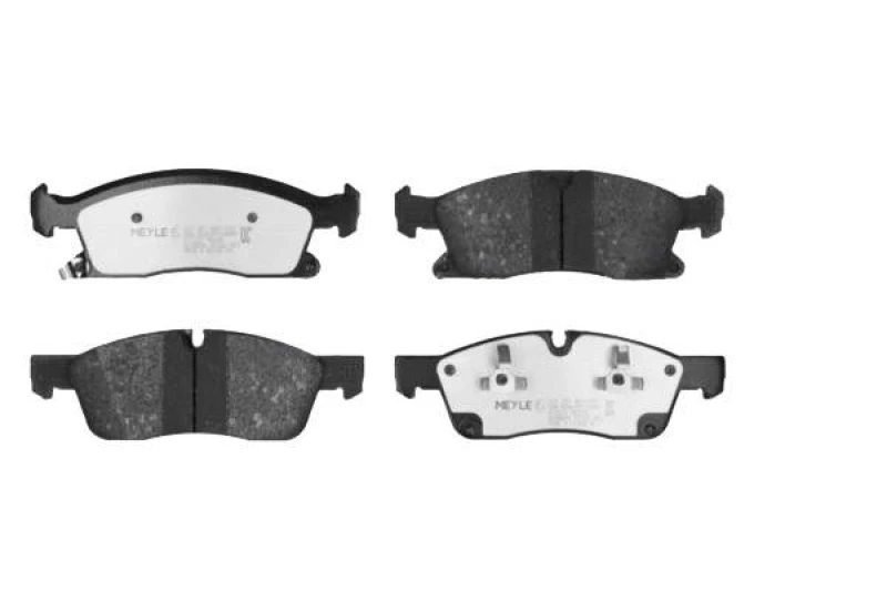 Image of MEYLE 025 251 9021/PD Brake pad set Front Axle, with acoustic wear warning, MEYLE-PD Quality, with anti-squeak plate Brake Pad Set,disc brake (402)