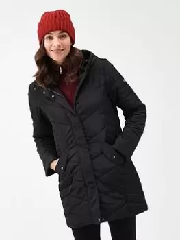 Image of Regatta Panthea Baffled/quilted Jackets, Black, Size 10, Women