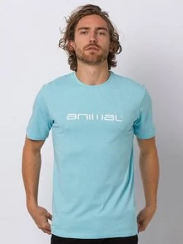 Image of Animal Classico Graphic T-Shirt - Pale Blue