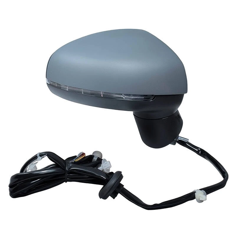 Image of TYC 302-0097 Wing mirror Right, Heatable, primed Outside Mirror (50)