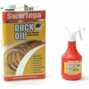 image of Swarfega Duck Oil Lubricater and Degreaser 5l