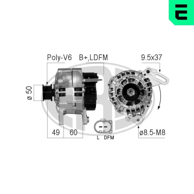 Image of ERA Alternator ERA 210731A