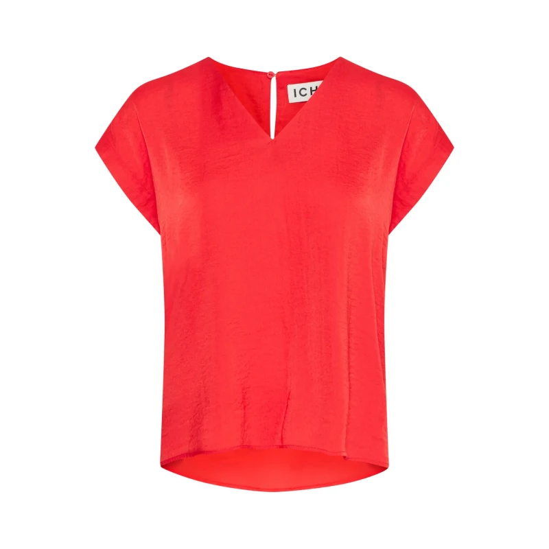 Image of Ichi Womens T-Shirt Ichi Crissy 4 Rouge Female 40