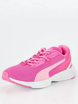 Puma Space Runner - Pink/White, Size 6, Women