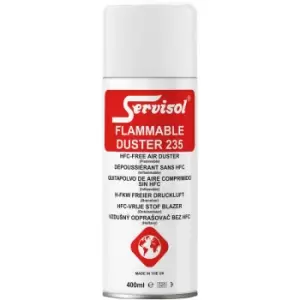 image of Servisol 32542-AA Flammable Duster 235 400ml