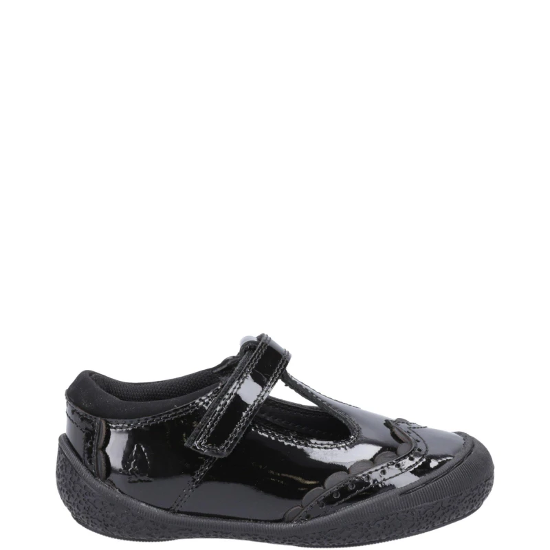 Image of Hush Puppies 'Mabel Patent Inf' BTS Black