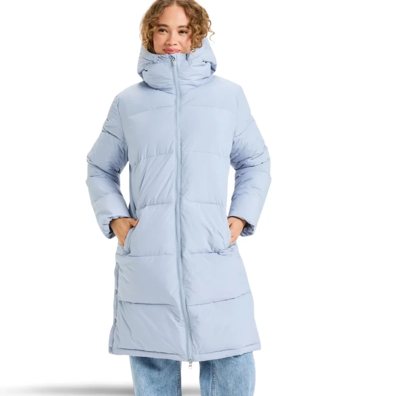 Image of Roxy Womens Puffer jacket Roxy Test Of Time Bleu Female L
