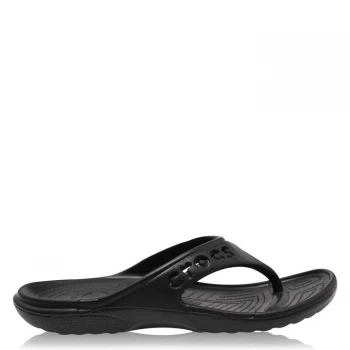 Image of Crocs Bayaband Mens Flip Flops - Black