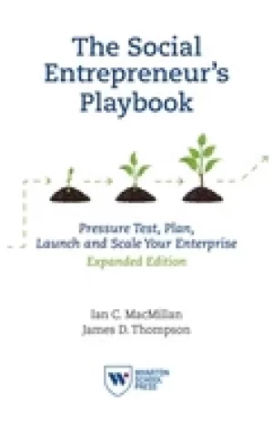 Image of social entrepreneurs playbook expanded edition pressure test plan launch a