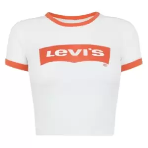 image of Levis Levis Graphic Range T-Shirt Womens - Orange