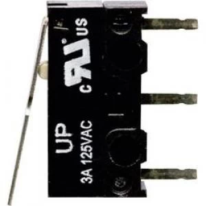 Image of Microswitch 30 Vdc 0.1 A 1 x OnOn TE Connectivity
