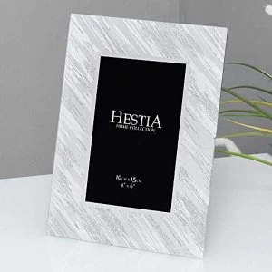 image of 4" x 6" - HESTIA? Mirror Glass Abstract Photo Frame