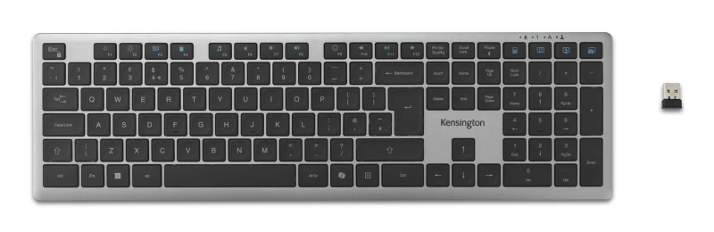 Image of Kensington KB535 EQ Rechargeable Multi-Device Keyboard