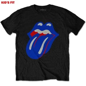 Image of The Rolling Stones - Blue & Lonesome Classic Tongue Kids 3 - 4 Years T-Shirt - Black