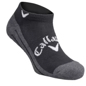 Image of Callaway 2022 SOCKS Mens OPTI-DRI LOW 2 Black/CH L/XL
