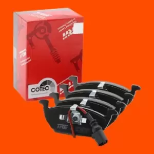 Image of TRW Brake pad set GDB2108 Brake pads,Brake pad set, disc brake VW,AUDI,SKODA,Golf IV Schragheck (1J1),Golf V Schragheck (1K1),POLO (9N_)