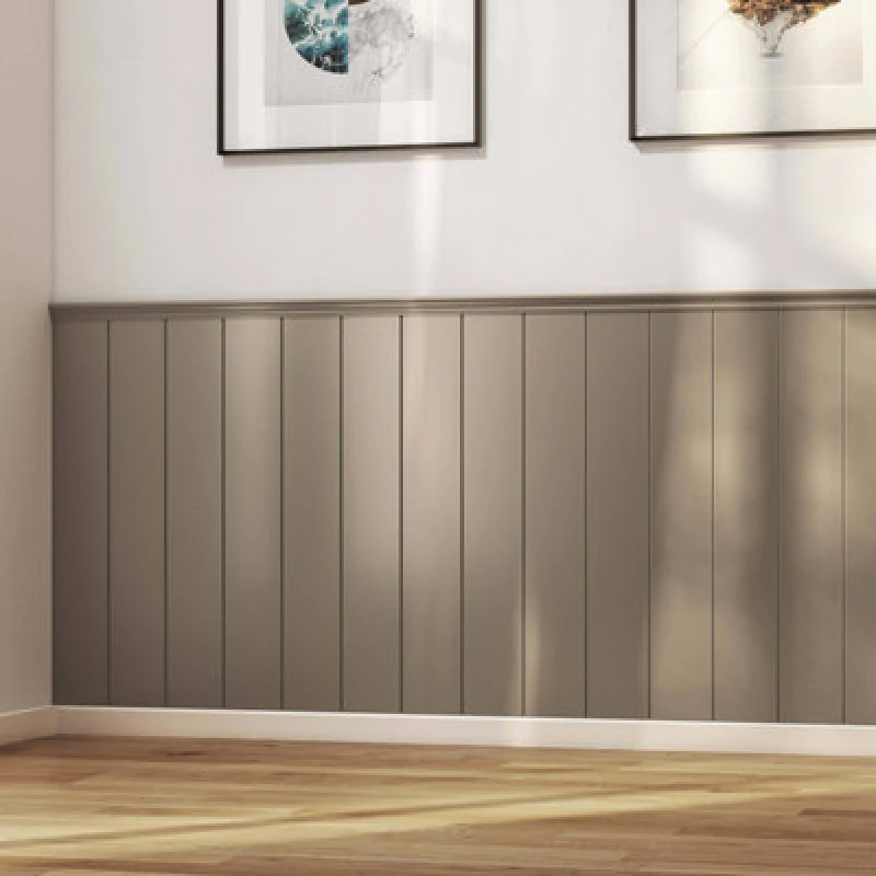 Image of Cheshire Mouldings Mdf Contemporary Wall Panelling Kit (H)1200mm (W)130mm (T)80mm