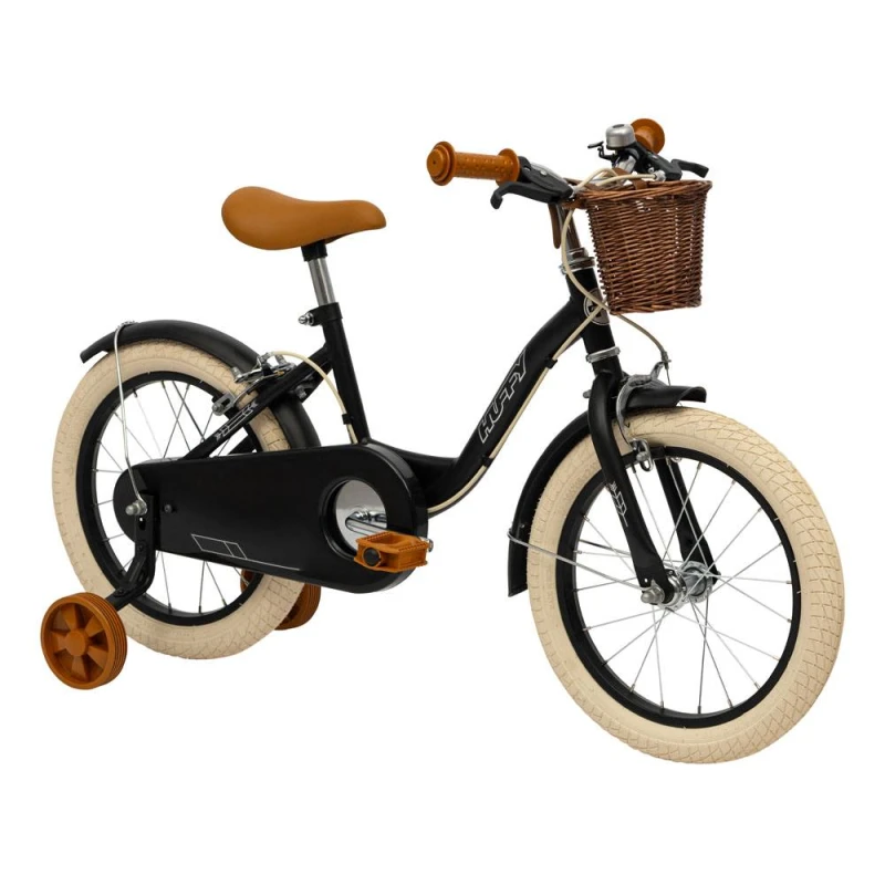 Image of Huffy Vintage 16 Black Bike For Kids 5-7yrs Kids Bikes 16 Black 38272403016