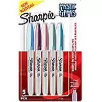 Image of Sharpie Mystic Gems 2157670 Permanent Marker Fine 1mm Multicolour Not Refillable