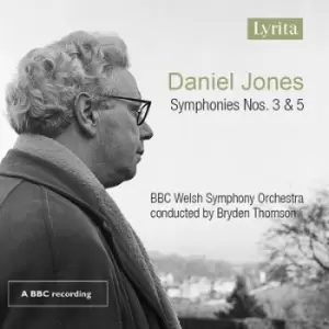 image of Daniel Jones Symphonies Nos 3 & 5 by Daniel Jones CD Album