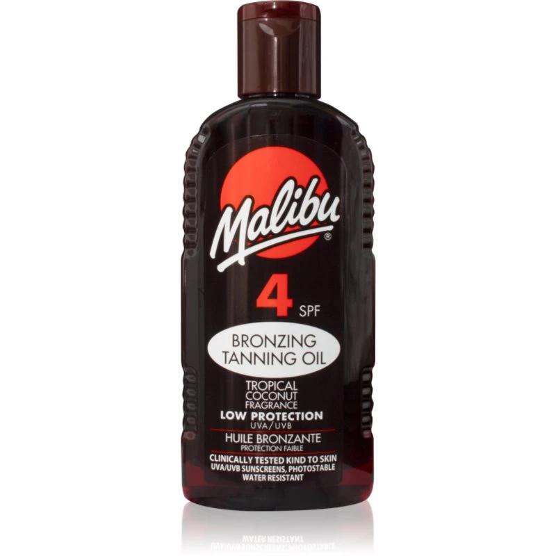 Image of Malibu Bronzing Tanning Oil SPF4 200ml
