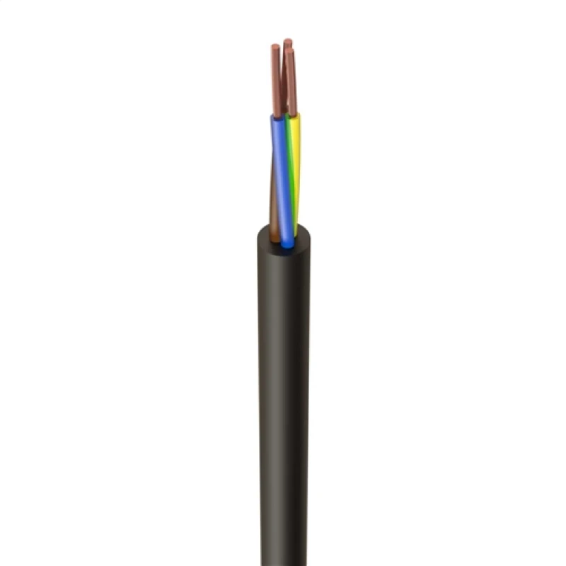 Image of PX 1.5mm 3C 3183Y Black Flex - 100m