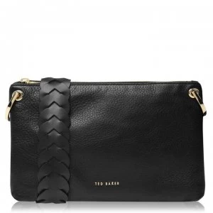 Image of Ted Baker Pheoba Soft Leather Bag - black