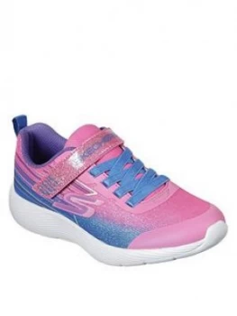 image of Skechers Girls Dyna-Lite Sparkle Trainer - Pink