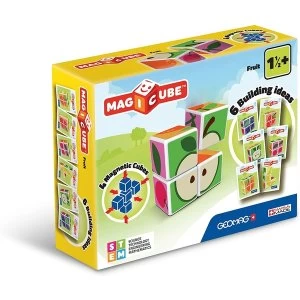 Image of Magicube Fruit 4 Cubes Geomag Set