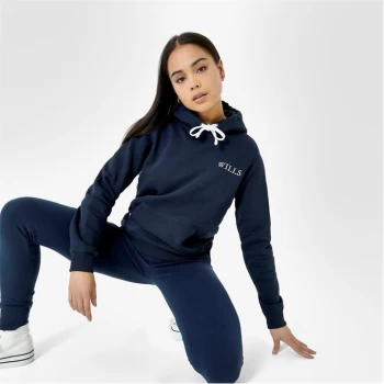 Image of Jack Wills Wills Classic Logo Hoodie - Blue