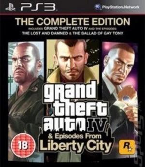 Image of Grand Theft Auto GTA 4 The Complete Edition PS3 Game