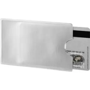 Image of Durable RFID sleeve RFID SECURE - 8903 RFID blocking plastic 86 x 54mm (W x H) Silver, Transparent 890319 3 pc(s)