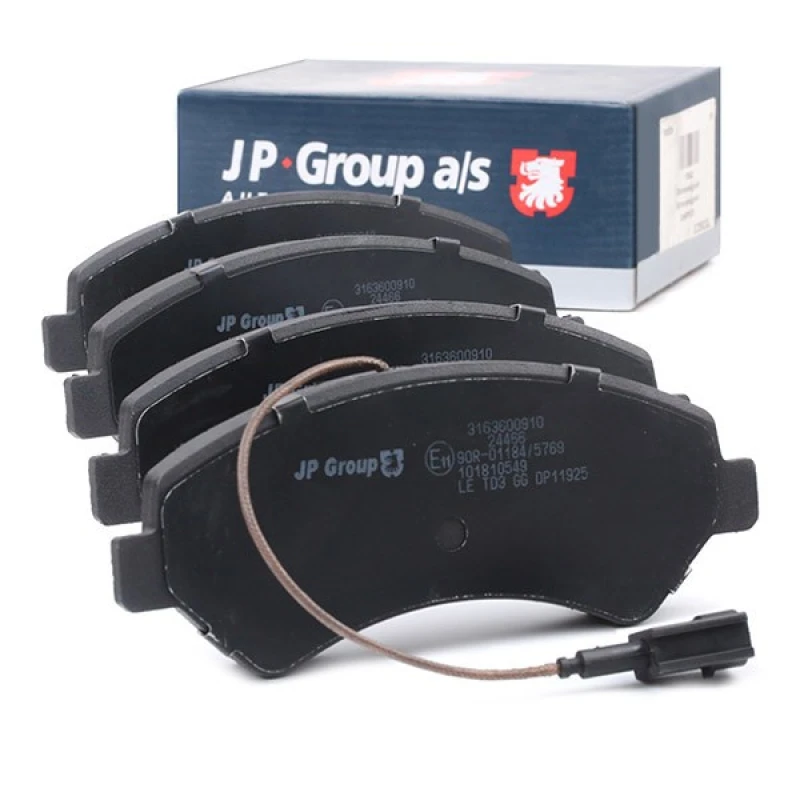 Image of JP GROUP Brake pad set JP GROUP 3163600910