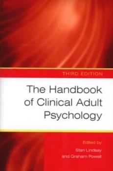 Image of The Handbook of Clinical Adult Psychology by Stan Lindsay Paperback