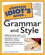 Image of complete idiots guide to grammar and style