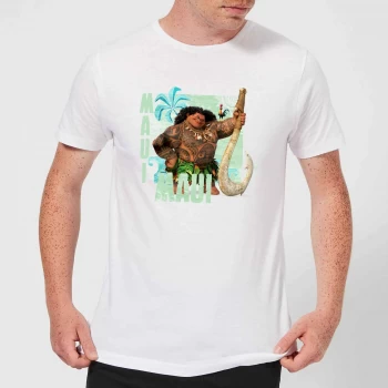 Image of Disney Moana Maui Mens T-Shirt - White - 3XL
