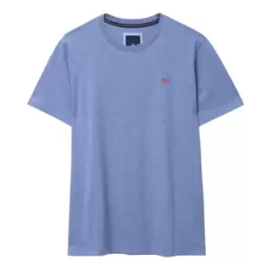Image of Crew Clothing Mens Classic Tee Dutch Blue Marl XL