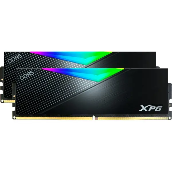 Image of ADATA XPG Lancer RGB 32GB Kit (2 x 16GB) 6400MHz DDR5 CL32 Memory - AX5U6400C3216G-DCLARBK