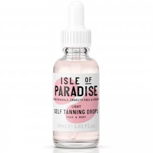 image of Isle of Paradise Self-Tanning Drops - Light 30ml