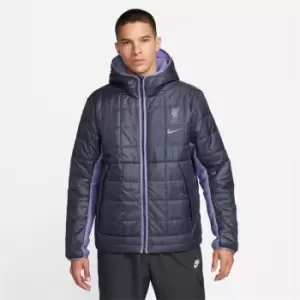 Image of Nike Mnsw Synfil Jkt Flc Lnd 3R - Grey